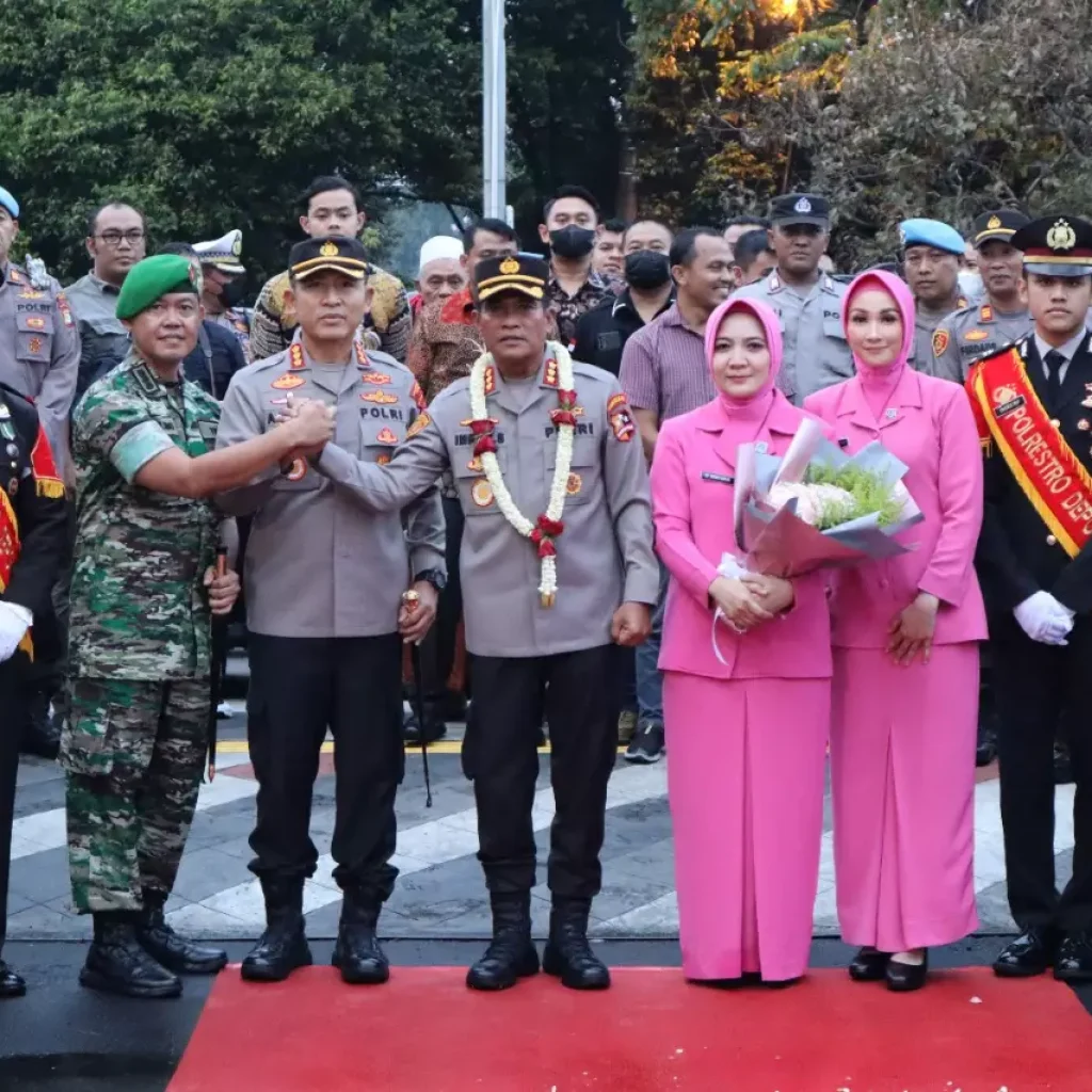 Pisah Sambut Kapolres Depok, Kombes Ahmad Fuady Ditunjuk Nahkodai Polres Metro Depok