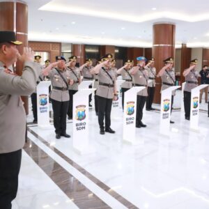 Rotasi Tataran Perwira di Lingkup Polda Jatim Bergulir, Berikut Nama-Nama Pejabat Polres yang Diganti