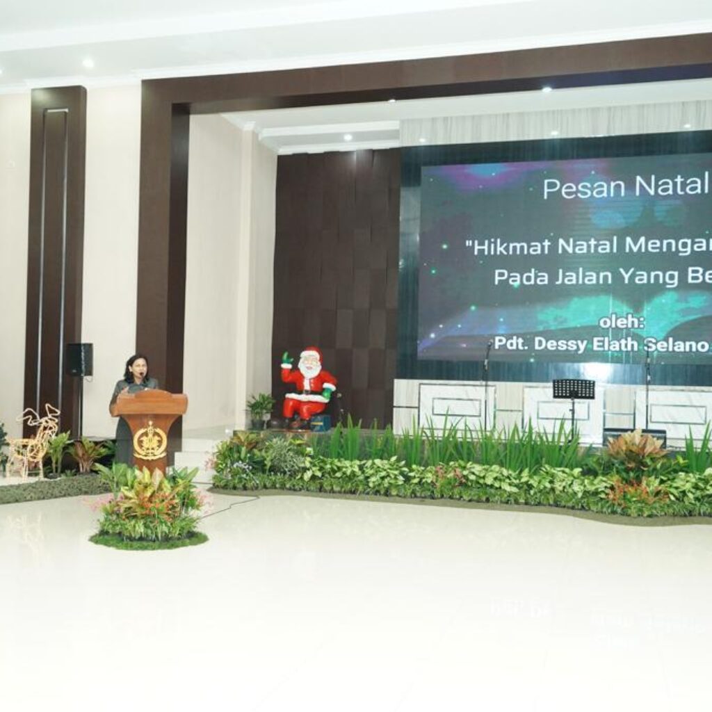 Satuan Divif 2 Kostrad Gelar Perayaan Natal Tahun 2022