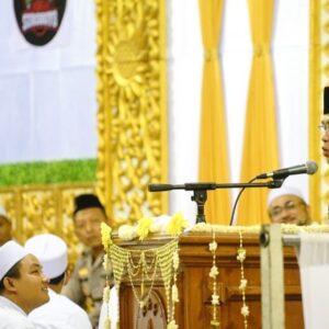 Bersama Bonek Surabaya Utara, Polrestabes Surabaya Gelar Majelis Dzikir Sholawat