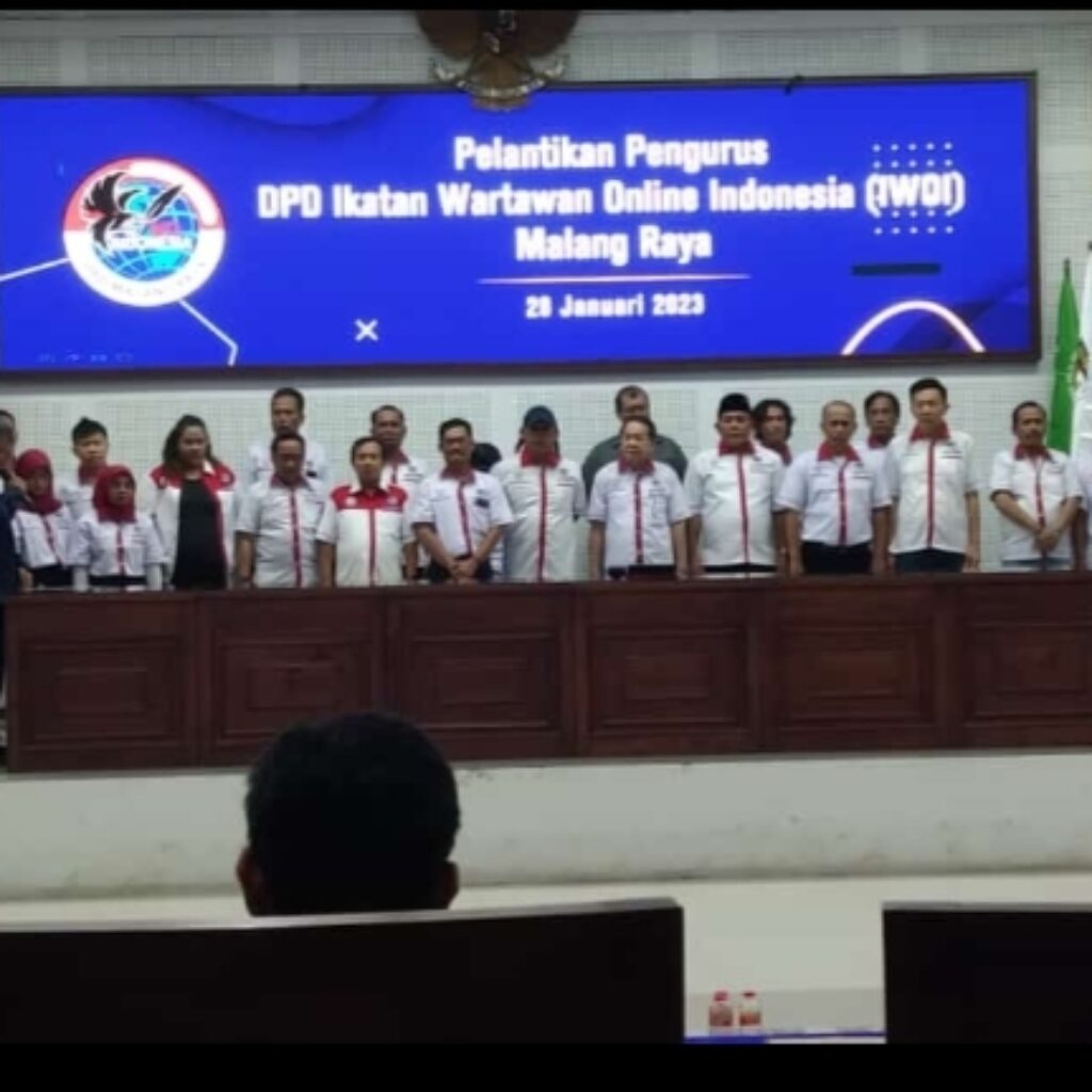 Pengurus DPD IWO Indonesia Malang Raya Resmi Dilantik
