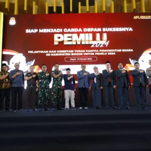 Siap Suksesi Pemilu 2024, KPU Kabupaten Bogor Lantik 1.300 PPS