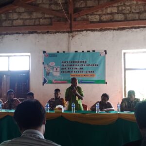 Panwaslu Kodi Utara Gelar Rapat Bersama Seluruh PKD dan Kades
