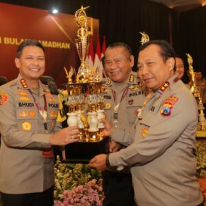 Kombes Pol Buher Raih Peringkat Pertama Kinerja Jajaran Kapolres se-Polda Jatim Siap Semerupade Periode Februari 2023