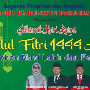 Ucapan Lebaran DPRD Kabupaten Pasuruan
