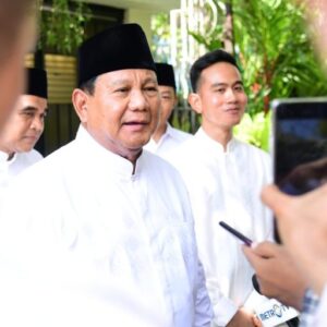 Prabowo Subianto Kunjungi Presiden Jokowi Pasca Sholat Ied