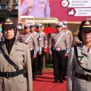 Wisuda Purna Bhakti Personel Polres Batu, Kapolres Berikan Apresiasi