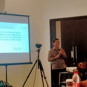 LSI Realese Hasil Opini Dan Sikap Publik Atas Kekerasan Ekstrem Intoleransi Dalam Beragama