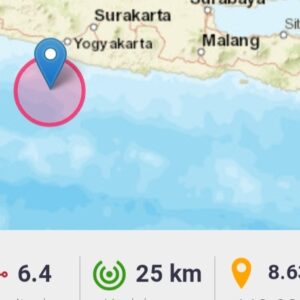 Gempa 6,4 Magnitundo Guncang Sebagian Pulau Jawa, BMKG Himbau Waspada Gempa Susulan