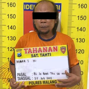 Cabuli 5 Murid, Guru Ngaji Diringkus Satreskrim Polres Malang