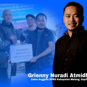 Eks Presma UM Maju jadi Caleg, Warga Malang Dukung Melalui Kotak Sumbangan
