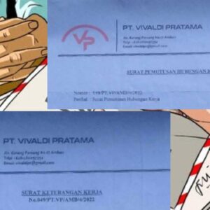 Menelisik Kejanggalan Dalam Proses PHK Sepihak Karyawan Mitra PT Pertamina Patra Niaga Aru
