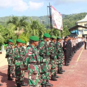 Kodim 1622/Alor Terlibat Apel Gelar Pasukan Operasi Lilin Turangga 2023