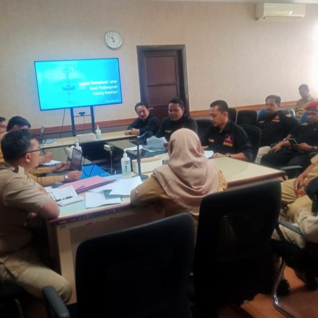 Polemik Embung Ampelsari, DPD GRIB JAYA Jatim Geruduk Kantor Bupati Pasuruan