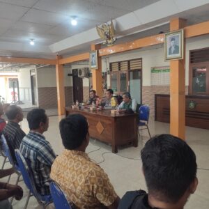 Polresta Sidoarjo Gelar Bimtek Pemantapan Linmas Jelang Pemungutan Suara Pemilu 2024
