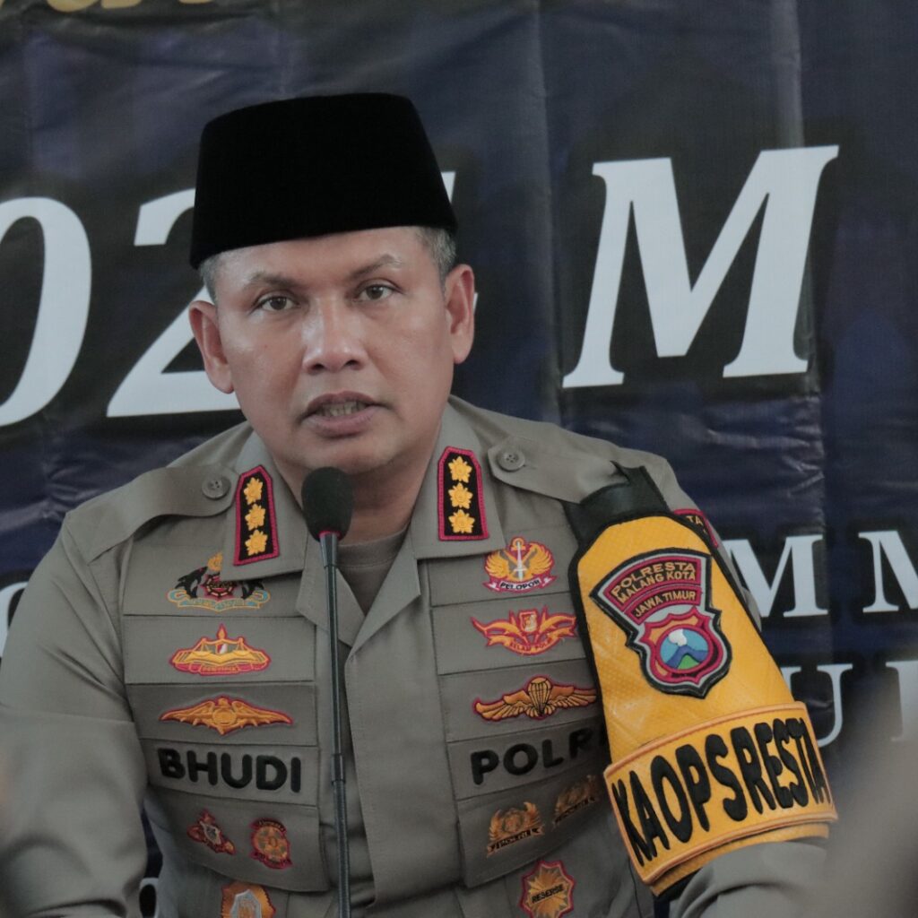 Pengamanan Pemilu 2024, Polresta Malang Kota Beri Bekal Rohani untuk Anggota