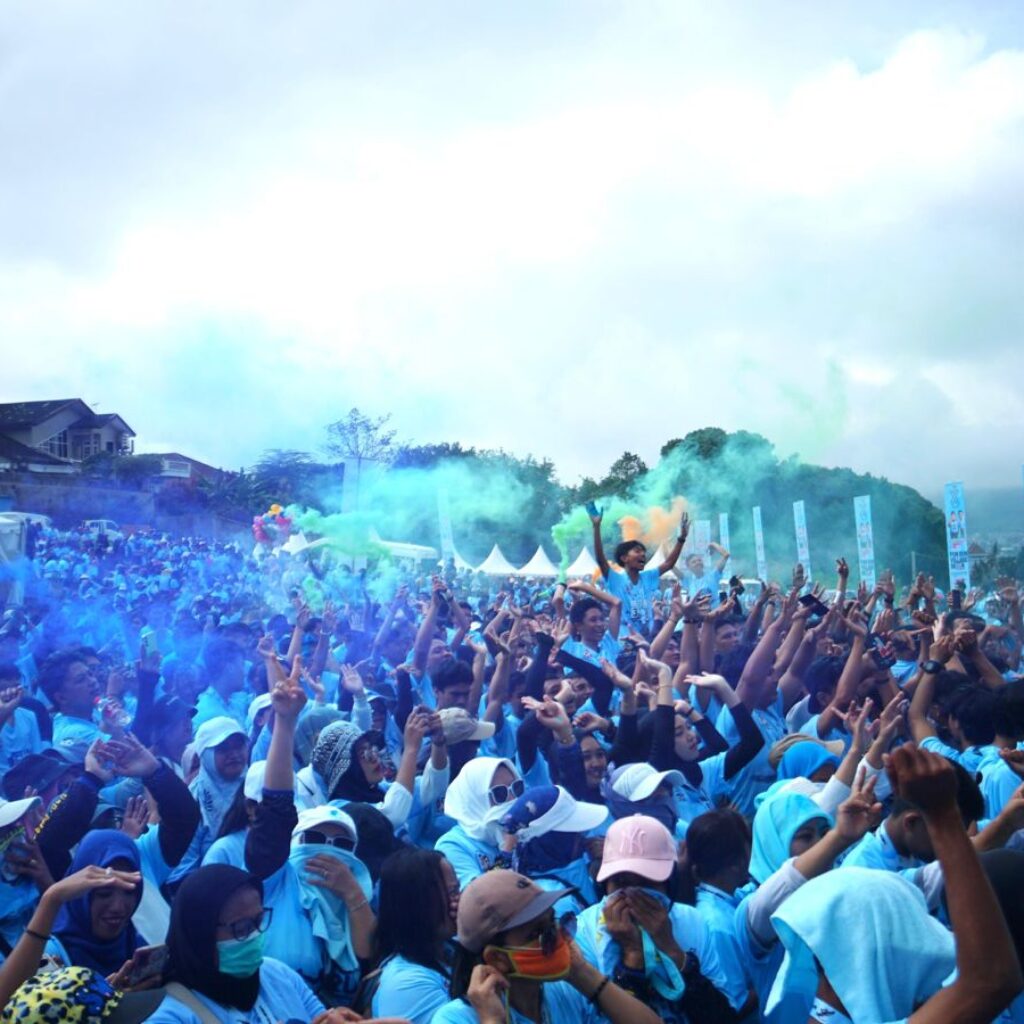 Bikin Fun Run Village, GenYZ Prabowo-Gibran Birukan Kota Batu
