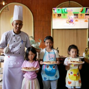 ASTON MOJOKERTO Suguhkan kids pizza cooking class untuk mengisi waktu libur sekolah