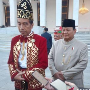 Didepan Jokowi, Prabowo Nyatakan HUT RI 2025 Digelar di IKN