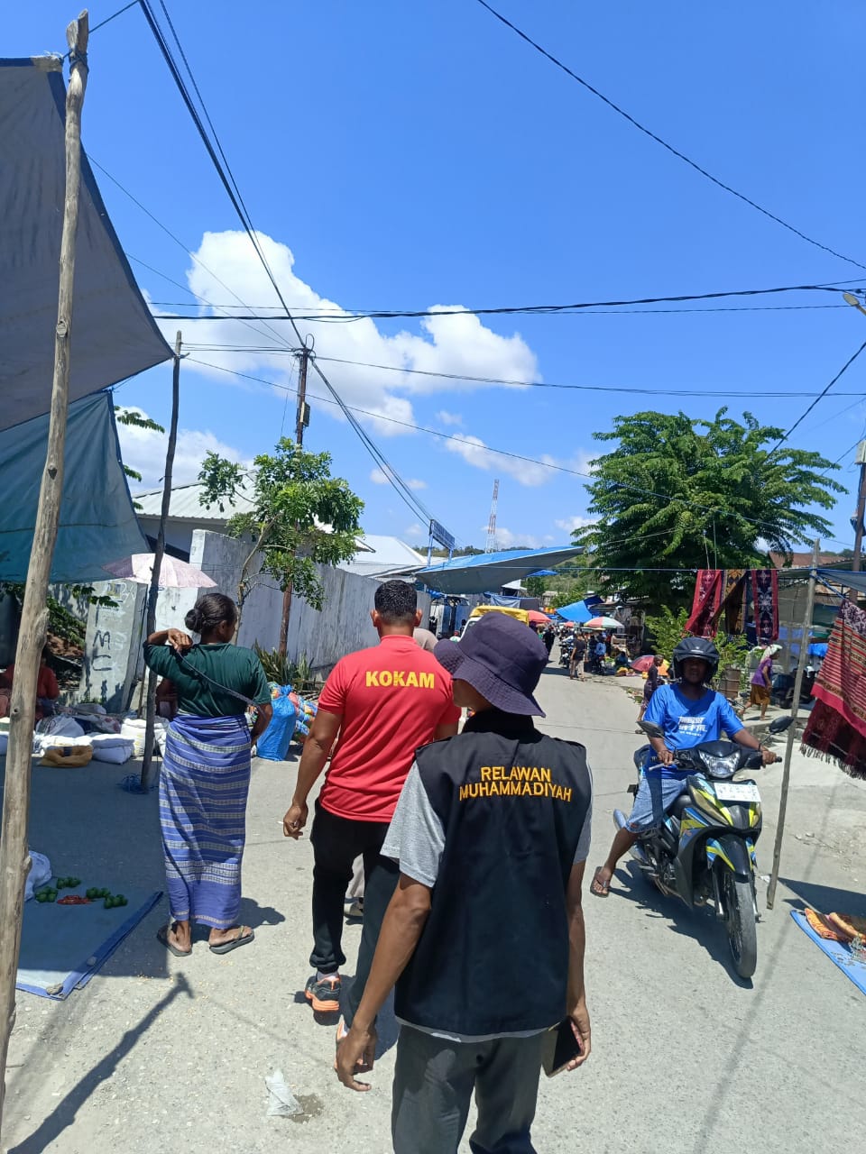 Gambar : Angota Komando kesiap siagaan PDPM Malak