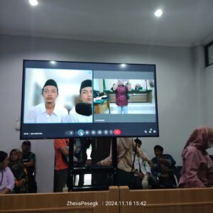 Masih Pada Pendiriannya, Terdakwa Ajukan Pembelaan Dari tuntutan JPU
