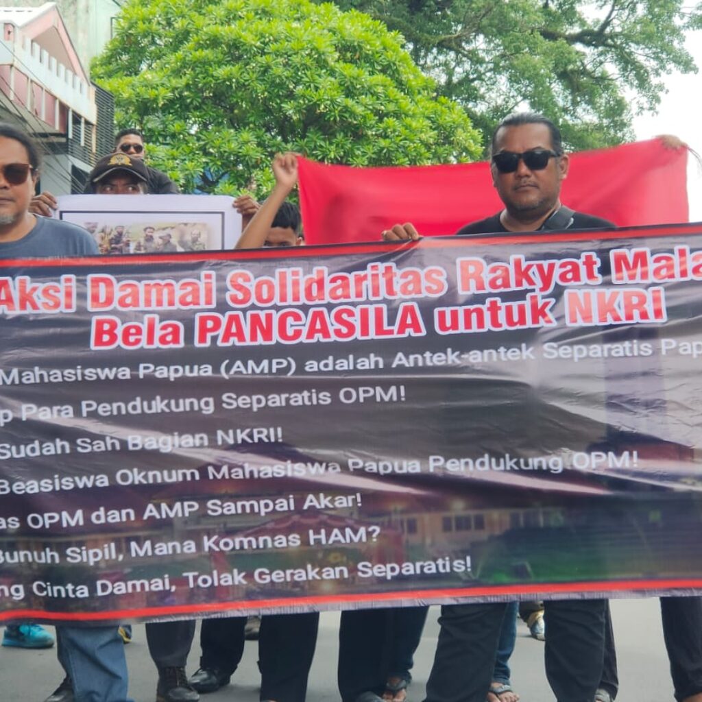 PELITA dan Warga Malang Gelar Aksi Damai Tolak Gerakan Pro-OPM