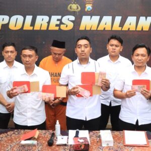 Kades Pagak Kabupaten Malang Tilap Uang Warga dengan Dalih Bisa Bebaskan Tersangka Perjudian