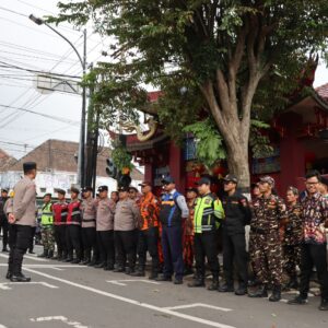Polres Batu Pastikan Perayaan Imlek 2025 Berjalan Aman dan Kondusif