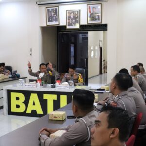 Polres Batu Gelar Latihan Pra Operasi Keselamatan Semeru 2025, Wujudkan Kamseltibcarlantas Menjelang Ramadhan