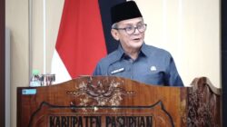 Wakil Bupati Pasuruan Gus Sobih (Sapaan akrab saat menjelaskan dalam rapat paripurna)