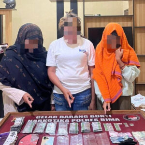 Sigap, Reskoba Polres Bima Ringkus Tiga Perempuan Pelaku Pngedar Obat Terlarang Jenis THD