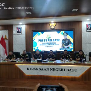 Kejari Batu Tangani Sejumlah Perkara Korupsi Sepanjang 2025, Kembalikan Kerugian Negara Rp109 Juta