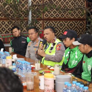 Kakorlantas Polri Ajak Driver Ojol Kota Batu Jadi Pelopor Keselamatan Jalan