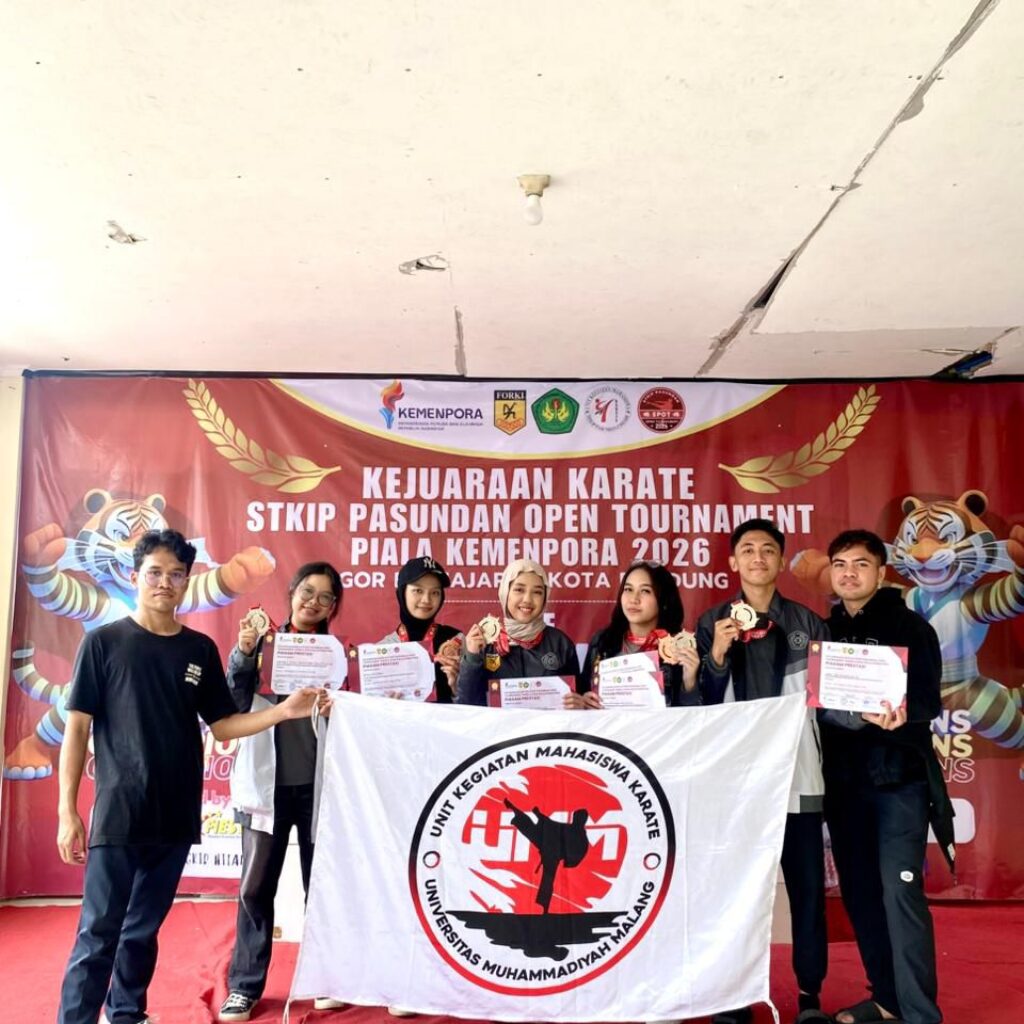 Berjaya, Karate UMM Borong Enam Medali di Kejuaraan Nasional
