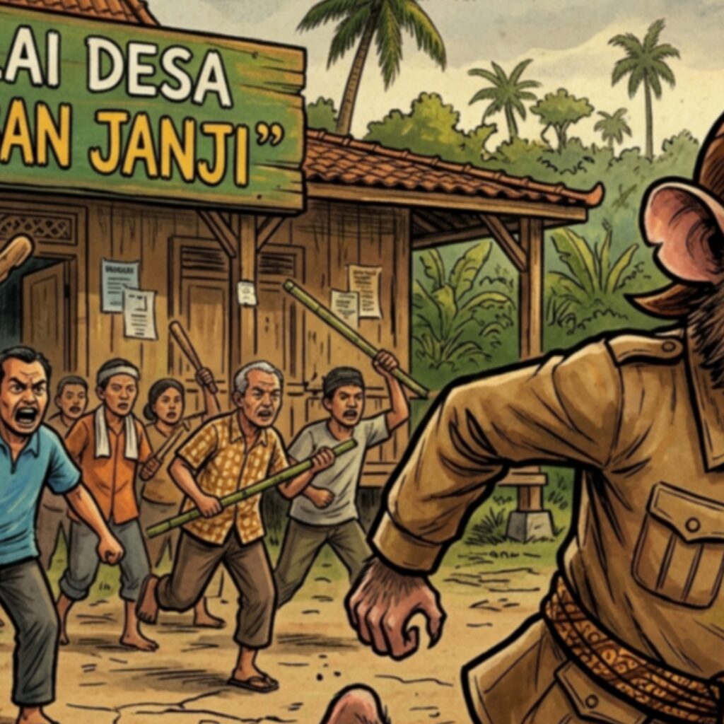Parah! Warga Desa Mangliawan Diduga Jual TKD ke Kades Mangliawan