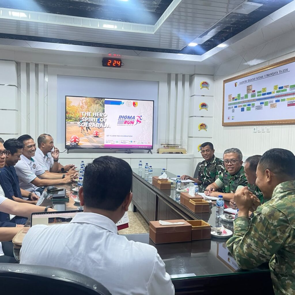 RAKOR IHGMA BRAWIJAYA RUN BERAMA KODAM V BRAWIJAYA DALAM RANGKA HUT TNI KE -81