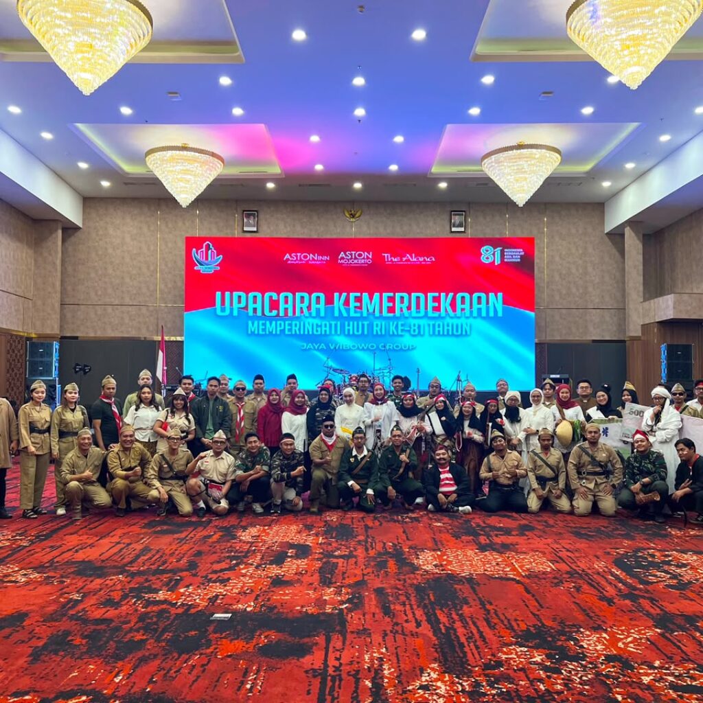 Jaya Wibowo Group Gelar Perayaan HUT RI ke-81 di the Alana Hotel Malang 