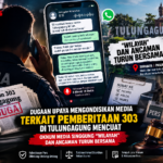 Dugaan Upaya Mengondisikan Media Terkait Pemberitaan 303 di Tulungagung Mencuat, Oknum Media Singgung “Wilayah” dan Ancaman Turun Bersama