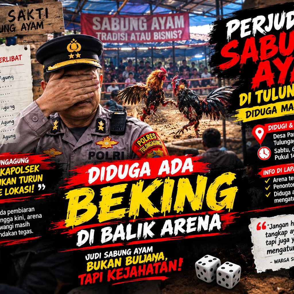 DISEBUT “HOAKS” OLEH HUMAS POLRES TULUNGAGUNG, “BALONG FIGHTER” JUSTRU MUNCUL DI LAPANGAN — PUBLIK DESAK TRANSPARANSI HASIL VERIFIKASI