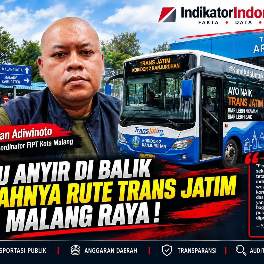 Rute Trans Jatim Koridor 2 Bergeser, Anggaran Puluhan Miliar Dipertanyakan: Ada Apa di Balik Keputusan Dishub Jatim?