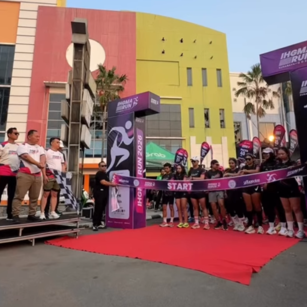 Fun Run IHGMA 2026 Gaungkan Gaya Hidup Sehat, 1.000 Pelari Ramaikan Surabaya